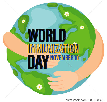 Poster design for world immunization day Poster design for world immunization day 89398379