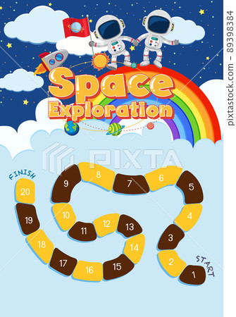 Game template with space theme background Game template with space theme background 89398384