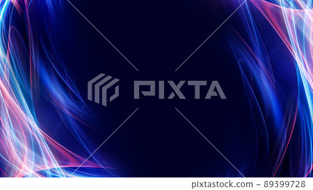 abstract background with glowing lines - Stock Illustration [89399728 ...