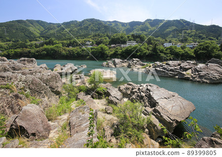 Minoda no Fuchi, Higashimiyoshi Town, Tokushima Prefecture Minoda no Fuchi, Higashimiyoshi Town, Tokushima Prefecture 89399805