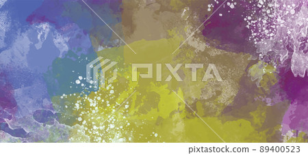 Creative minimalist hand painted illustrations for wall decoration. 89400523