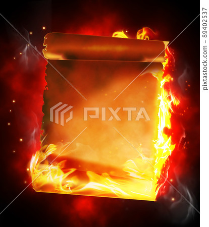 burning blank papyrus 89402537