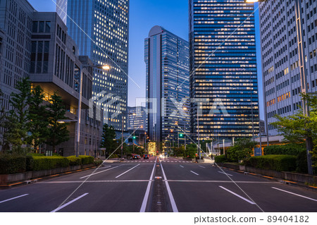 《東京》新宿副中心/辦公區夜景 《東京》新宿副中心/辦公區夜景 89404182