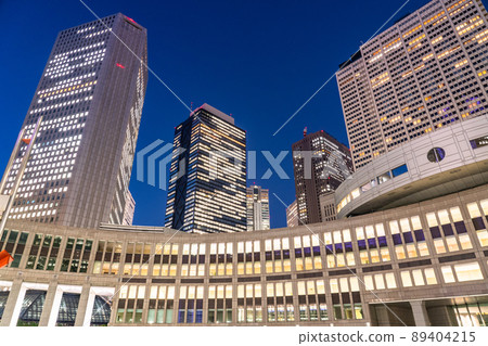 《Tokyo》 Night view of Shinjuku subcenter / office district 《Tokyo》 Night view of Shinjuku subcenter / office district 89404215