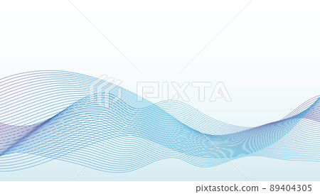 Vector illustration of abstract dark blue line... - Stock Illustration ...