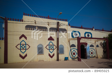 Exterior view to Maradi sultan residence, Maradi , Niger Exterior view to Maradi sultan residence, Maradi , Niger 89405025