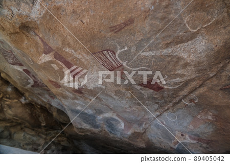 Cave paintings and petroglyphs Laas Geel near Hargeisa Somalia Cave paintings and petroglyphs Laas Geel near Hargeisa Somalia 89405042