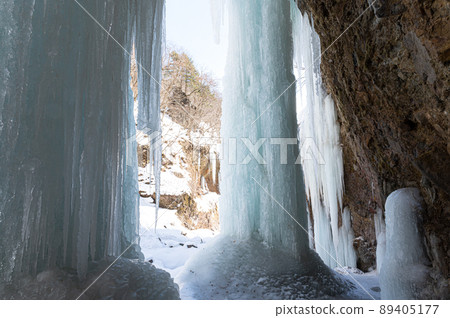 Unryu Ravine Ice Waterfall Ice modeling Unryu Ravine Ice Waterfall Ice modeling 89405177