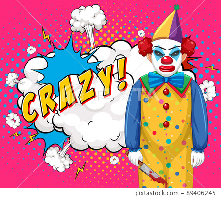 Abbreviation and facial expression retro comic banner design 89406245