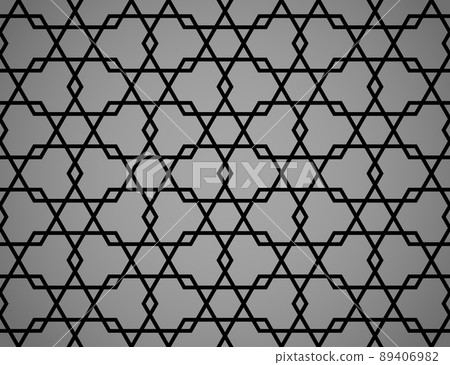 The geometric pattern with lines. Seamless background. The geometric pattern with lines. Seamless background. 89406982