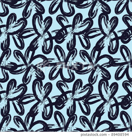 Pastel Floral Brush strokes Seamless Pattern Background Pastel Floral Brush strokes Seamless Pattern Background 89408594