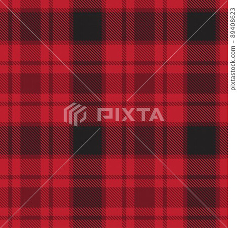 Red Ombre Plaid textured Seamless Pattern Red Ombre Plaid textured Seamless Pattern 89408623