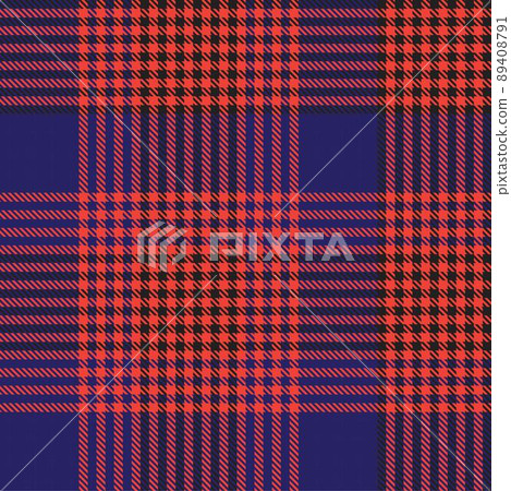 Ombre Plaid textured Seamless Pattern 89408791