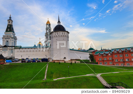 View of Trinity Lavra of St. Sergius in Sergiev Posad, Russia View of Trinity Lavra of St. Sergius in Sergiev Posad, Russia 89409029
