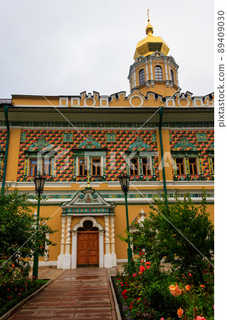 Building in Trinity Lavra of St. Sergius in Sergiev Posad, Russia Building in Trinity Lavra of St. Sergius in Sergiev Posad, Russia 89409030