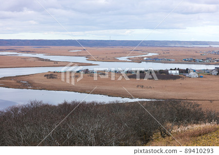Kiritappu Wetland seen from Biwase Observatory 89410293