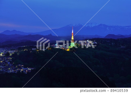 Night view of Sendai city (from Sendai Trust Tower) 89410539