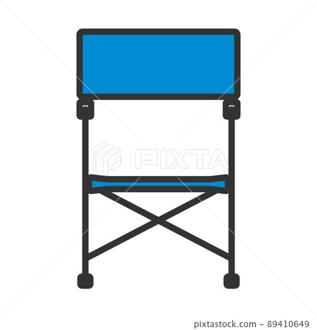 Icon Of Fishing Folding Chair Icon Of Fishing Folding Chair 89410649