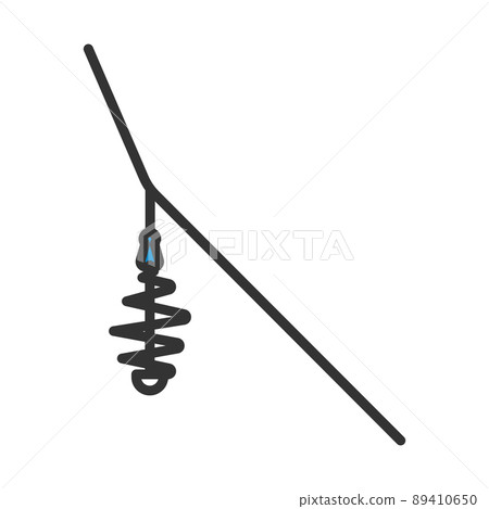 Icon Of Fishing Feeder Net Icon Of Fishing Feeder Net 89410650