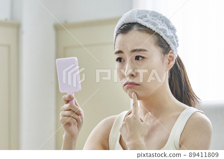 Beauty, beauty, skin care, basic makeup, house, house, young woman, Korean Beauty, beauty, skin care, basic makeup, house, house, young woman, Korean 89411809