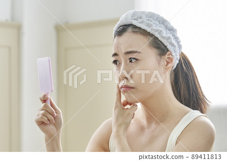 美容,美容,護膚,基礎妝容,房子,房子,少婦,韓語 89411813