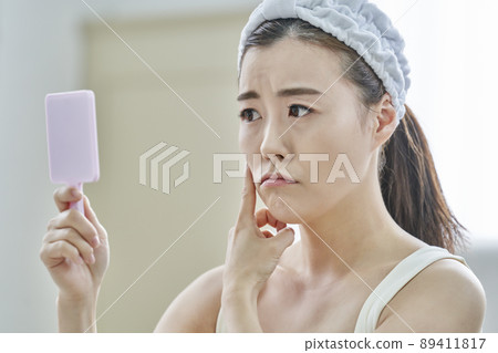 美容,美容,護膚,基礎妝容,房子,房子,少婦,韓語 89411817