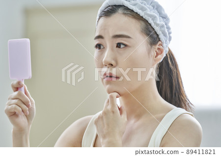 美容,美容,護膚,基礎妝容,房子,房子,少婦,韓語 89411821