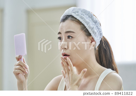 美容,美容,護膚,基礎妝容,房子,房子,少婦,韓語 89411822