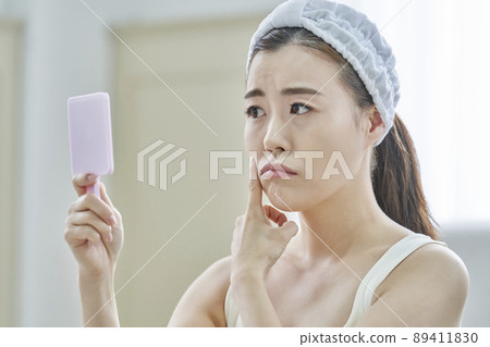 美容,美容,護膚,基礎妝容,房子,房子,少婦,韓語 89411830