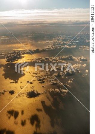 Southern Japan from the air 89412123