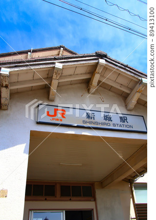 Scenery of JR Shinshiro Station, Shinshiro City Scenery of JR Shinshiro Station, Shinshiro City 89413100
