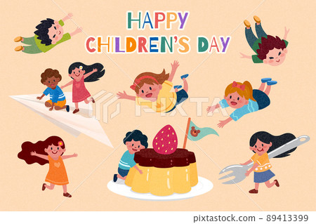 Children's Day elements Children's Day elements 89413399