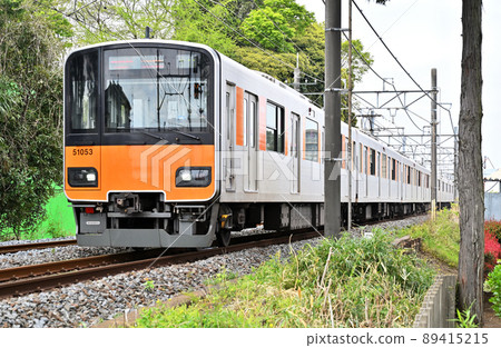 鐵路 私營鐵路：東武伊勢崎線 50000 系列 51053F 89415215