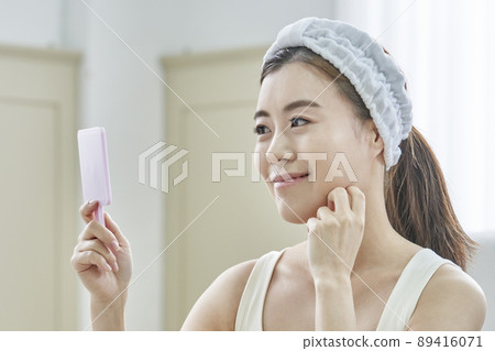 美容,美容,護膚,基礎妝容,房子,房子,少婦,韓語 89416071