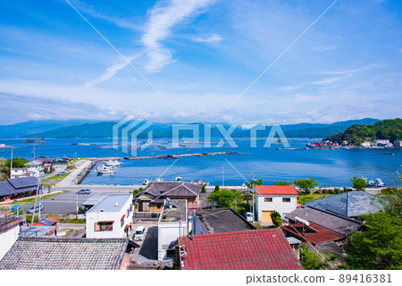 Uwajima City Yusumizugaura Terraced Uwa Sea 89416381