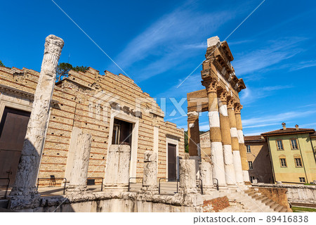 Capitolium Roman Temple or Tempio Capitolino - Brescia Lombardy Italy 89416838
