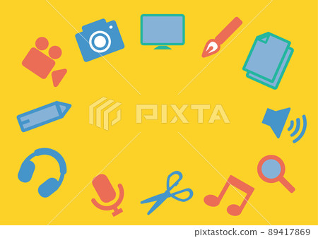 Creative image background illustration Creative image background illustration 89417869