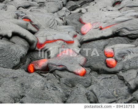 熔岩岩漿基拉韋厄火山夏威夷島 熔岩岩漿基拉韋厄火山夏威夷島 89418753