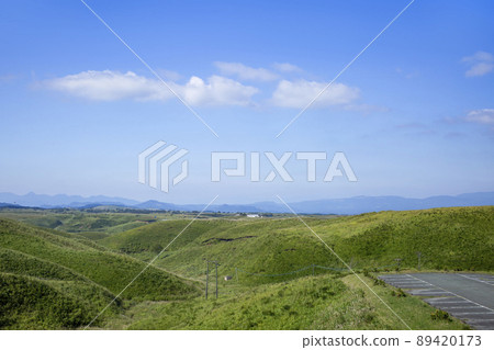 Overlooking Kuju Heights from Taikan Peak Overlooking Kuju Heights from Taikan Peak 89420173