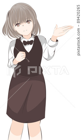 Girl clerk Girl clerk 89420265