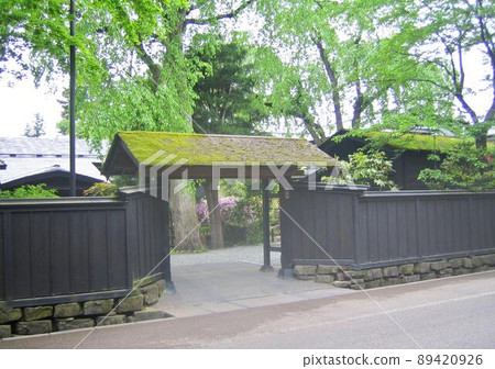 Fantastic samurai residence townscape Kakunodate 89420926