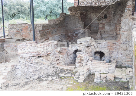 Roman archaeological site of Munigua in Seville (Spain) 89421305