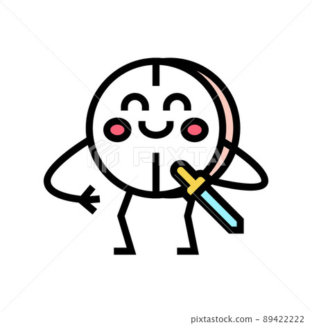 tablet medical color icon vector illustration tablet medical color icon vector illustration 89422222