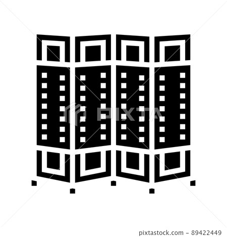 room divider glyph icon vector illustration room divider glyph icon vector illustration 89422449