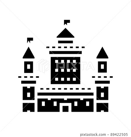 kingdom fairy tale glyph icon vector illustration kingdom fairy tale glyph icon vector illustration 89422505