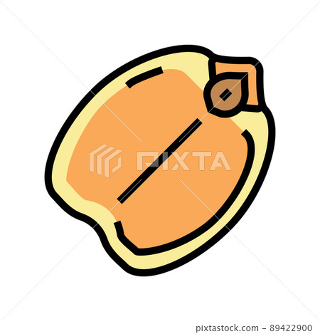 chickpea seed color icon vector illustration chickpea seed color icon vector illustration 89422900