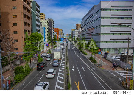 蒲田周邊的 Kanpachi-dori Cityscape 交通 [交通圖片] 89423484