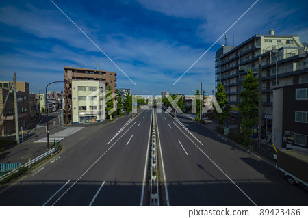 蒲田周邊的 Kanpachi-dori Cityscape 交通 [交通圖片] 89423486