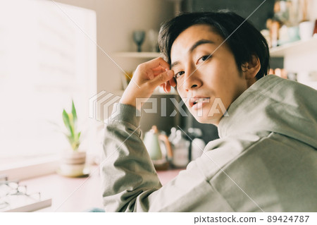 Twink male portrait 89424787