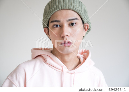 Cool male portrait street fashion skater hip hop Cool male portrait street fashion skater hip hop 89424841